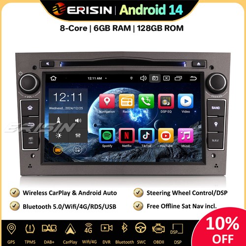 128g android autoradio - 6g+128g,